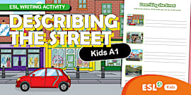 ESL Describing Pictures Activity for Kids