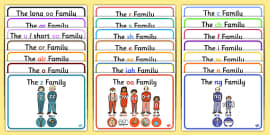 igh Sound Family Member Posters-igh, igh sound, sound families, igh sound