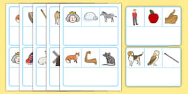 Feed the Wolf Phase 3 Phonics Game (teacher made)
