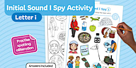 Letter I Worksheet and Activity Pack - Alphabet - ELA