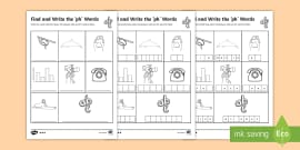 Digraph Colouring Worksheets (teacher made)