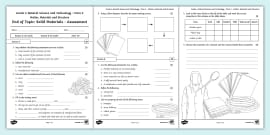 Properties Of Materials Grade 4 | Notes and Questions