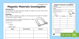 magnetic objects in a classroom