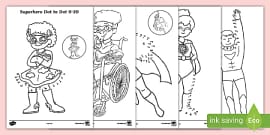 FREE! - Vir the Robot Boy - Characters Colouring Sheets