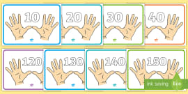 FREE! - Counting in 10s Display Posters | Primary Resources