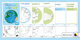 Map Skills Games – Create a Map Activity (Teacher-Made)