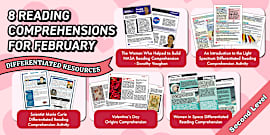 March CfE Second Level Reading Comprehensions Pack