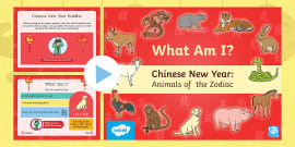 Chinese Zodiac Wheel Chinese New Year EYFS Resources