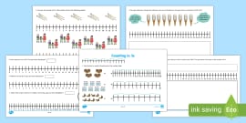 3 Times Table Worksheet Resource Pack Teacher Made