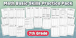 Spring 7th Grade Math Activity Seventh Grade Spring Math Activity Pack