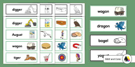 Medial m Phonics Word Cards | Phonics Resources | Twinkl USA