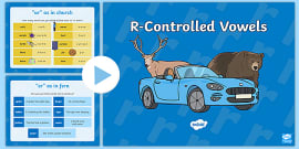 L Controlled Vowels Phonics Anchor Charts - Twinkl