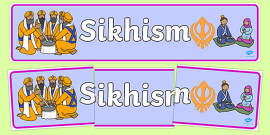 Sikhism Word Mat