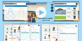 Free Mm To Cm M Km Length Equivalents Interactive Matching Activity