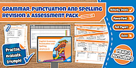 Year 2 Summer 2 Grammar, Punctuation and Spelling Pack
