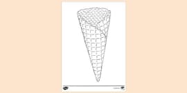 FREE! - Waffle Colouring Sheet (teacher made) - Twinkl