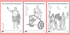 KS2 Dress Your Own Roman Gladiator Worksheet (teacher made)