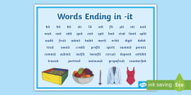 Words Ending In Nk Word Mat Teacher Made Twinkl