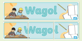 WAGOLL (What A Good One Looks Like) Wall Header  Esl writing activities,  Visible learning, School displays