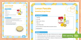 Pancake Day Themed Modelling Dough Recipe and Mat Pack