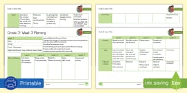 Grade 3 Phonics: Term 3: Week 2: Planning (teacher made)