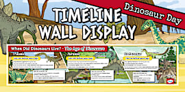 Dinosaur Periods Timeline | Twinkl Teaching Wiki - Twinkl