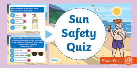 Sun Safety Cut and Paste Activity | Health Education | Twinkl