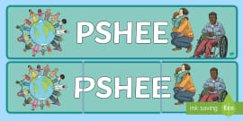 PSHE Banner | PSHE Display Resources | Twinkl Life - Twinkl