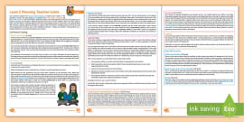 Phase 1 Phonics Guidance Pack (teacher made)