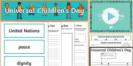 Universal Children's Day | KS2 Worksheet