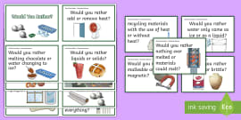 Would You Rather...? Biological Sciences Years 3-4 Question