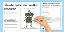 FREE! - Word Mat to Support Teaching on Matilda - Twinkl