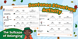 Sentence Structure Mats