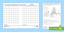 KS2 Grid References Lesson Plan 4 | Geography (teacher made)