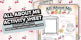 All About Me Poster Activity | Twinkl Resources