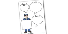 Word Mat to Support Teaching on The Jolly Postman - Twinkl