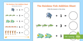 FREE! - Story Cut Outs to Support Teaching on The Rainbow Fish