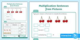 Year 2 Maths Multiplication and Division Homework Activity Pack