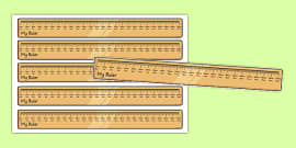 👉 Centimeters and Millimeters Rulers Cut Outs and Display Pack
