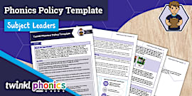 Twinkl Phonics Subject Leaders: Action Plan Template & Guide