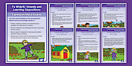 Te Whāriki Strands and Learning Dispositions Pack - Twinkl