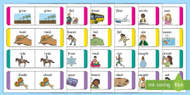 Past Tense Verb Flashcards