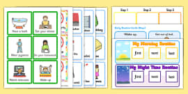 SEN Visual Timetable for School - sen visual timetable, school