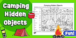 Back to School Hidden Objects Activity