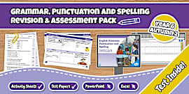 Year 4 Spring 1 Grammar, Punctuation and Spelling Pack