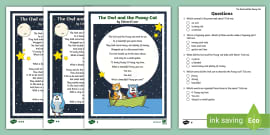 'The Tyger' Poetry Reading Comprehension Activity - English