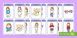 *Singapore Getting Dressed Routine Cards (Boys)* - Twinkl