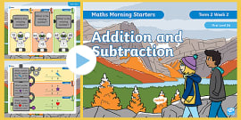 Maths Morning Starters Second Level (a) Term 1 Week 7 PowerPoint