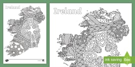 KS2 Northern Ireland Mind Map,Northern Ireland - Twinkl