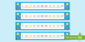 counting in 10s number line teacher made